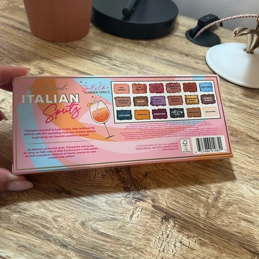 TOO FACED • ITALIAN SPRITZ • EYE SHADOW PALETTE